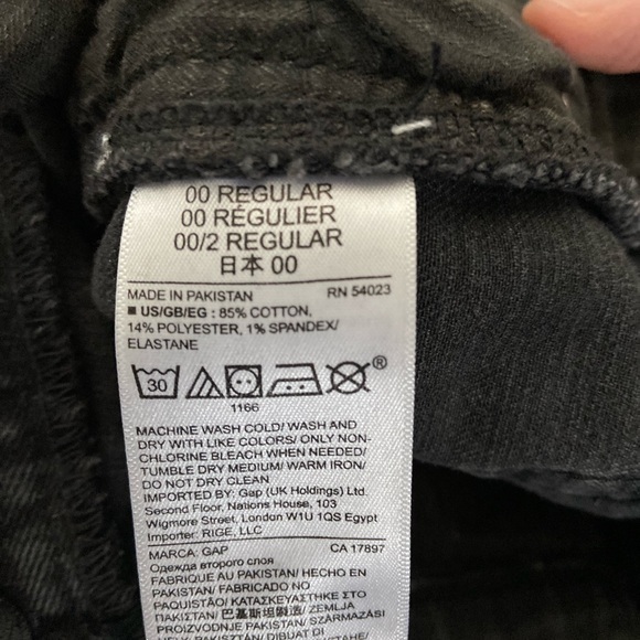 the Gap wide-leg high rise jeans - Picture 4 of 4